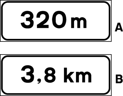 Pannello di distanza