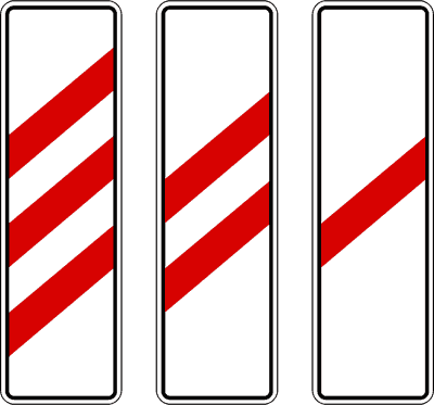 Segnale: Pannelli distanziometrici