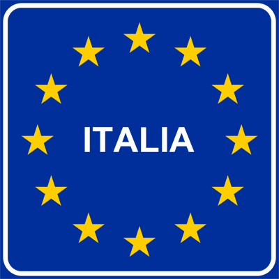 Segnale: Confine di Stato (Unione europea)