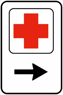 Segnale: Pronto soccorso