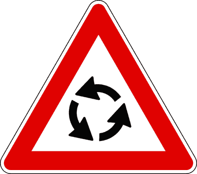 Segnale: Circolazione rotatoria